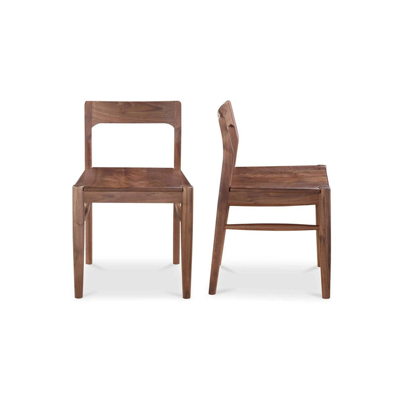 Owing Wooden Armless Dining Chair (Set Of 2)