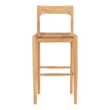 Owing Wood Barstool Bar Stools LOOMLAN By Moe's Home