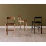 Owing Wood Barstool Bar Stools LOOMLAN By Moe's Home