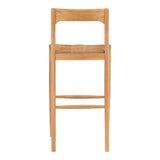 Owing Wood Barstool Bar Stools LOOMLAN By Moe's Home