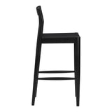 Owing Wood Barstool Bar Stools LOOMLAN By Moe's Home