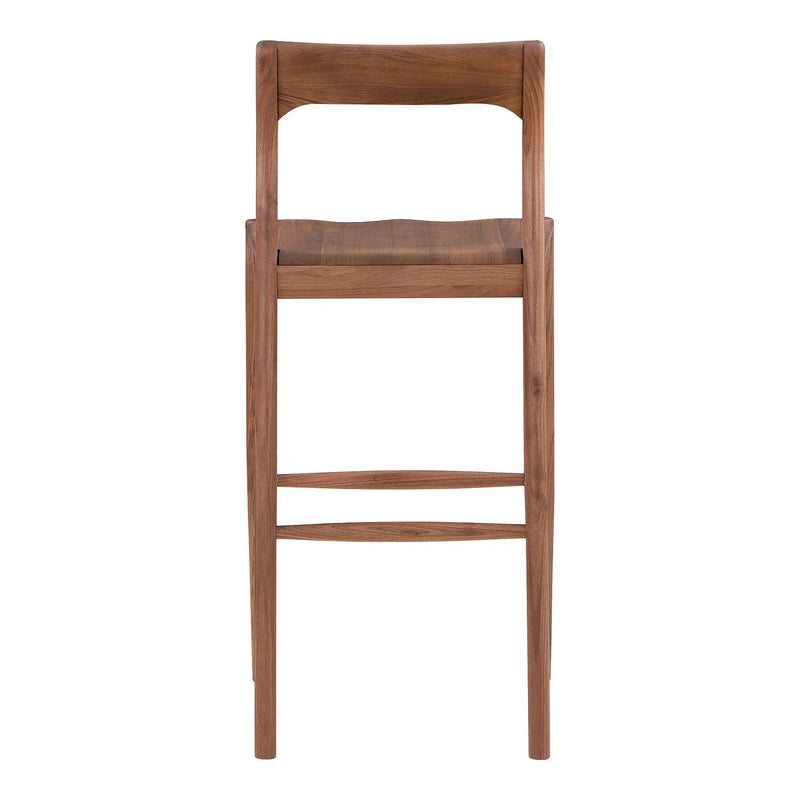 Owing Wood Barstool Bar Stools LOOMLAN By Moe's Home