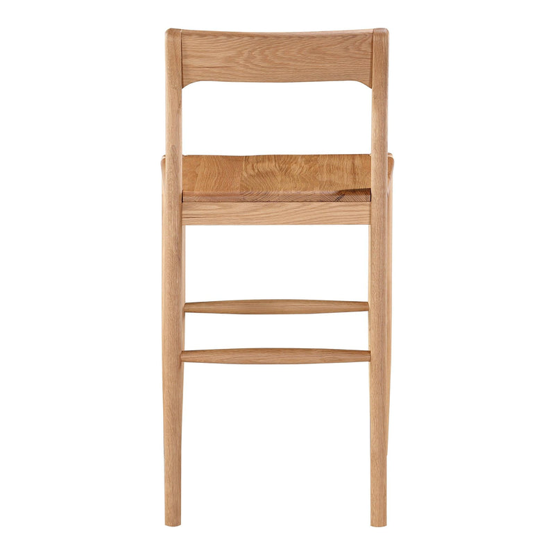 Owing Wood Counter Stool Counter Stools LOOMLAN By Moe's Home
