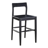 Owing Wood Counter Stool Counter Stools LOOMLAN By Moe's Home