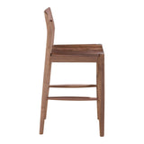 Owing Wood Counter Stool Counter Stools LOOMLAN By Moe's Home