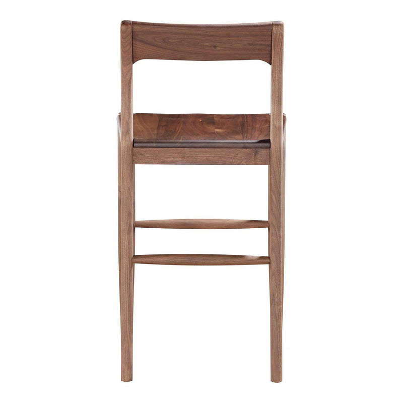 Owing Wood Counter Stool Counter Stools LOOMLAN By Moe's Home