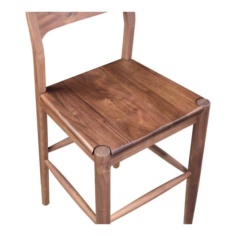 Owing Wood Counter Stool Counter Stools LOOMLAN By Moe's Home