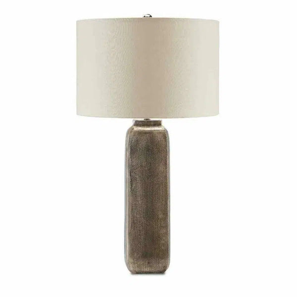 Oxidized Nickel Morse Table Lamp Table Lamps LOOMLAN By Currey & Co