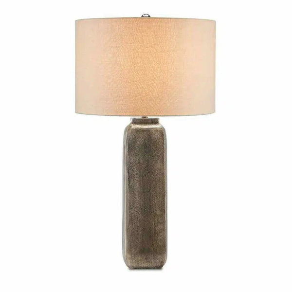 Oxidized Nickel Morse Table Lamp Table Lamps LOOMLAN By Currey & Co