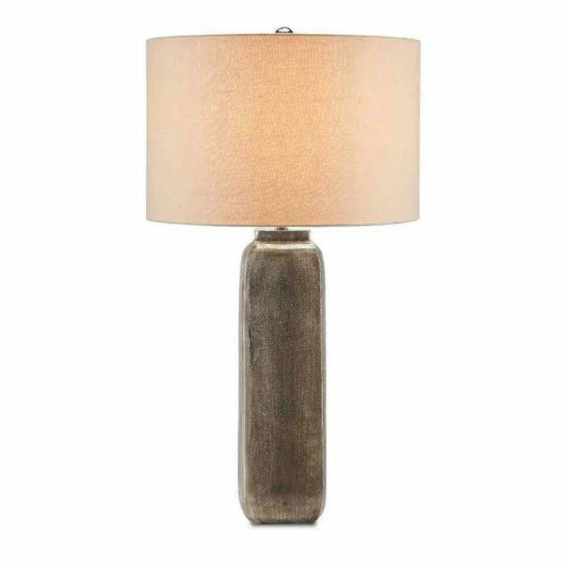 Oxidized Nickel Morse Table Lamp Table Lamps LOOMLAN By Currey & Co