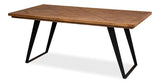 Paige Parquet Top Dining Table Dining Tables LOOMLAN By Sarreid