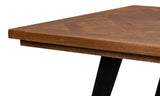 Paige Parquet Top Dining Table Dining Tables LOOMLAN By Sarreid