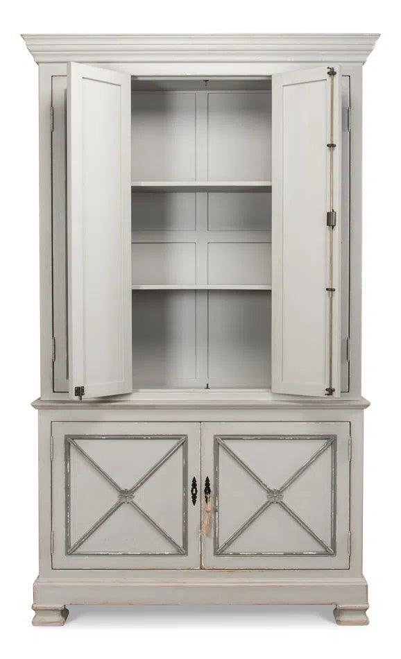 Painted Directoire Style Cupboard Sideboards LOOMLAN By Sarreid