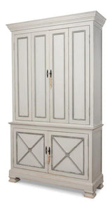 Painted Directoire Style Cupboard Sideboards LOOMLAN By Sarreid