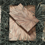 Palm Marquetry Decorative Tray