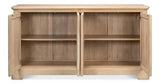 Palmieri Four Door Sideboard Cabinet For Living Room Sideboards LOOMLAN By Sarreid