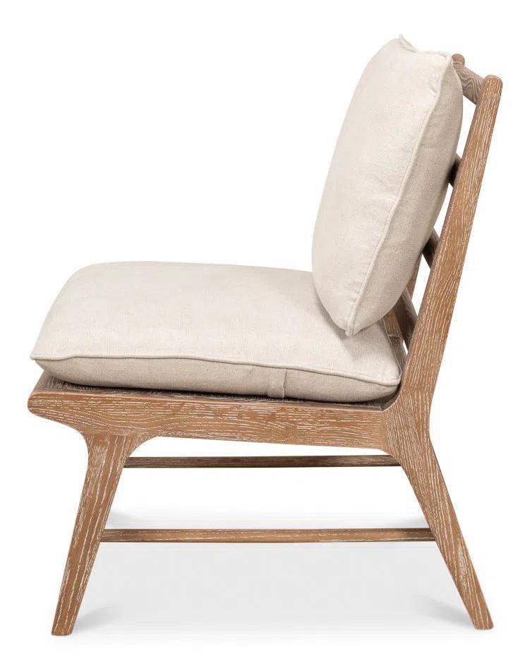 Paloma Accent Slipper Chair Dining Chairs LOOMLAN By Sarreid