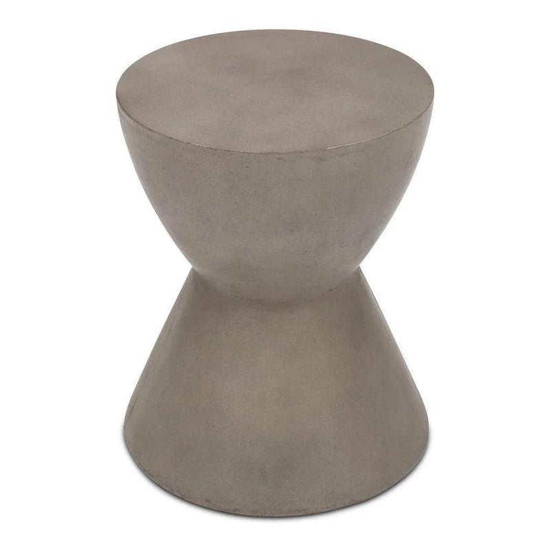 Paloma Fiber Reinforced Concrete Side Table Outdoor Side Tables LOOMLAN By Urbia