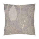 Pando Stone Grey Throw Pillow With Insert Throw Pillows LOOMLAN By D.V. Kap