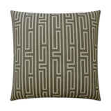 Pandora Brown Throw Pillow With Insert Throw Pillows LOOMLAN By D.V. Kap