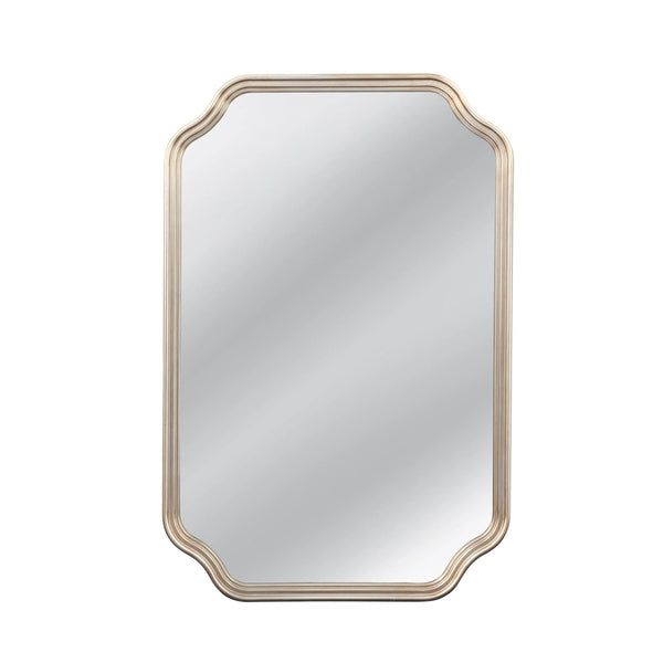 Pandreess MDF Brown Vertical Wall Mirror Wall Mirrors LOOMLAN By Bassett Mirror