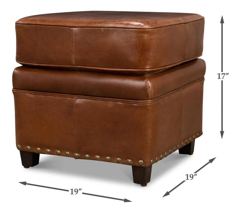 Papa's Ottoman Ottomans LOOMLAN By Sarreid