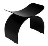 Papillon Stool, Black Steel Poufs and Stools LOOMLAN By Noir