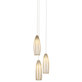 Parish 3-Light Round Multi-Drop Pendant Pendants LOOMLAN By Currey & Co