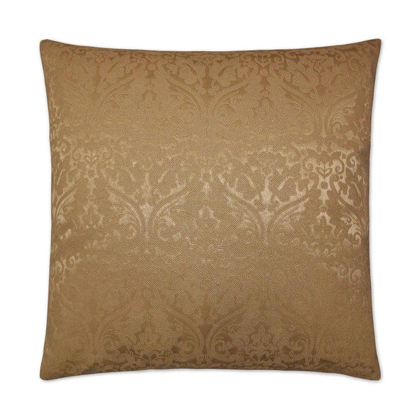 Parisian Brown Throw Pillow With Insert Throw Pillows LOOMLAN By D.V. Kap