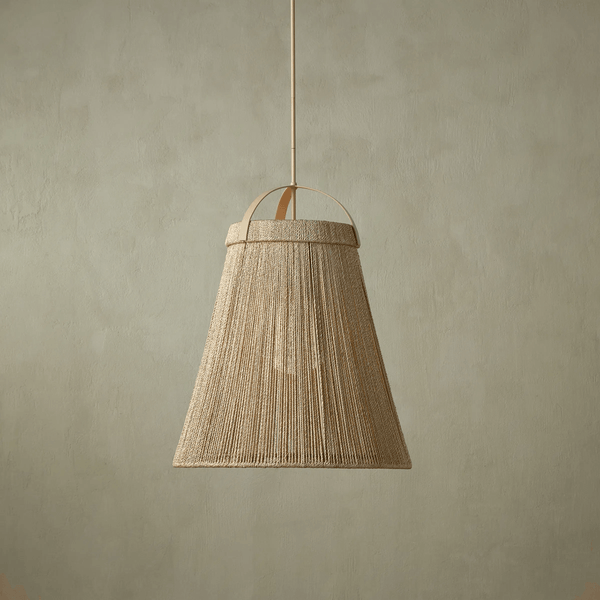 Parnell Natural Pendant Pendants LOOMLAN By Currey & Co