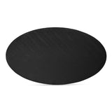 Parq Wood Black Oval Dining Table Dining Tables LOOMLAN By Moe's Home