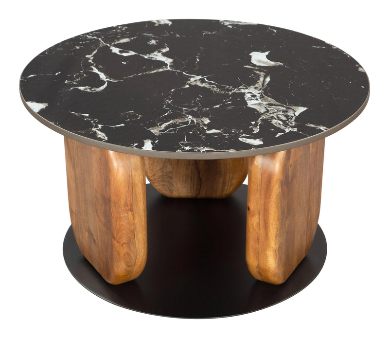 Pemba Coffee Table Multicolor Coffee Tables LOOMLAN By Zuo Modern