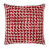 Pemberton Red Traditional Red Large Throw Pillow With Insert Throw Pillows LOOMLAN By D.V. Kap