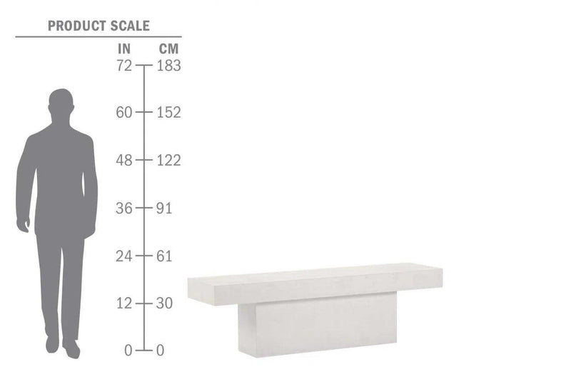 Perpetual T-Bench – Slate Gray Outdoor Bench Outdoor Benches LOOMLAN By Seasonal Living