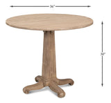 Perry Vineyards Round Bistro Table Side Tables LOOMLAN By Sarreid