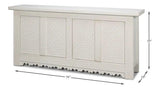 Persian Sideboard Antique White Cabinet For Living Room Sideboards LOOMLAN By Sarreid