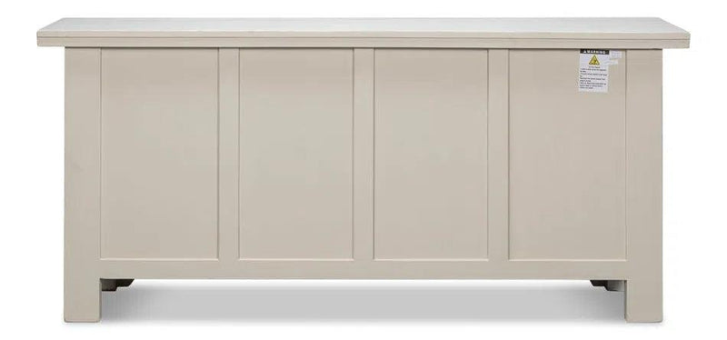 Persian Sideboard Antique White Cabinet For Living Room Sideboards LOOMLAN By Sarreid