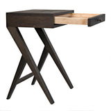 Peter Side Table, Ebony Walnut Side Tables LOOMLAN By Noir