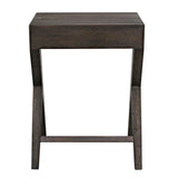 Peter Side Table, Ebony Walnut Side Tables LOOMLAN By Noir