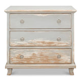 Petit Maison Commode Grey & White Dressers LOOMLAN By Sarreid