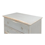 Petit Maison Commode Grey & White Dressers LOOMLAN By Sarreid