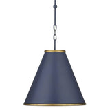 Pierrepont Small Blue Pendant Pendants LOOMLAN By Currey & Co