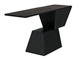 Pieta Console, Black Steel Console Tables LOOMLAN By Noir