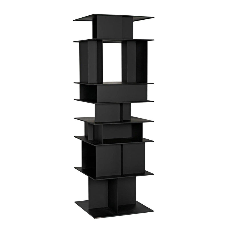 Pisa Shelf, Black Steel Wall Shelves & Ledgers LOOMLAN By Noir