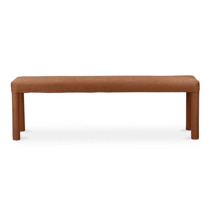 Place Iron and Wood Dining Bench Dining Benches LOOMLAN By Moe's Home