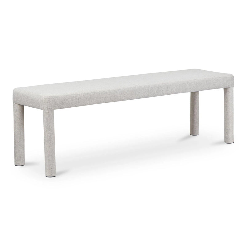 Place Iron and Wood Dining Bench Dining Benches LOOMLAN By Moe's Home