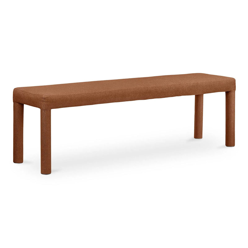 Place Iron and Wood Dining Bench Dining Benches LOOMLAN By Moe's Home