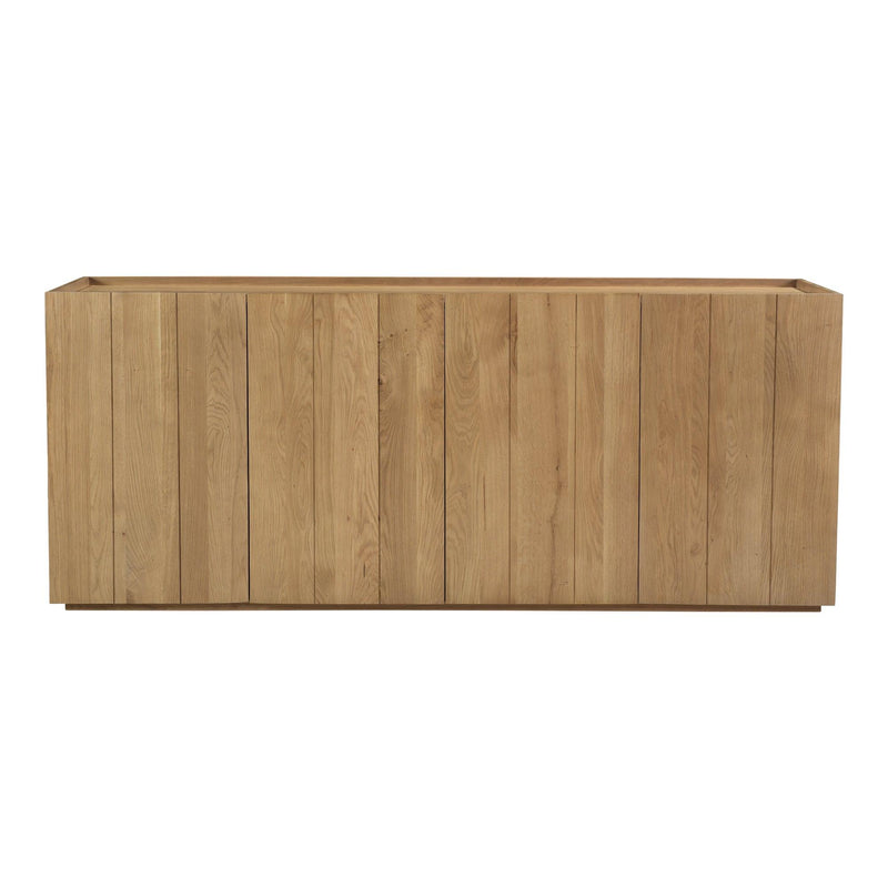 Plank Natural Wood Sideboard Sideboards LOOMLAN By Moe's Home