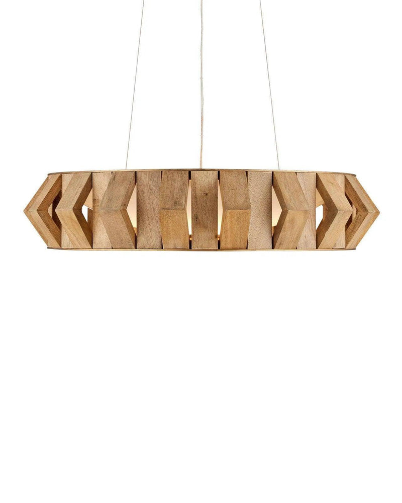 Plunge Chandelier Chandeliers LOOMLAN By Currey & Co