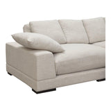 Plunge Cream Sectional Sofa Sahara Sectionals LOOMLAN By Moe's Home